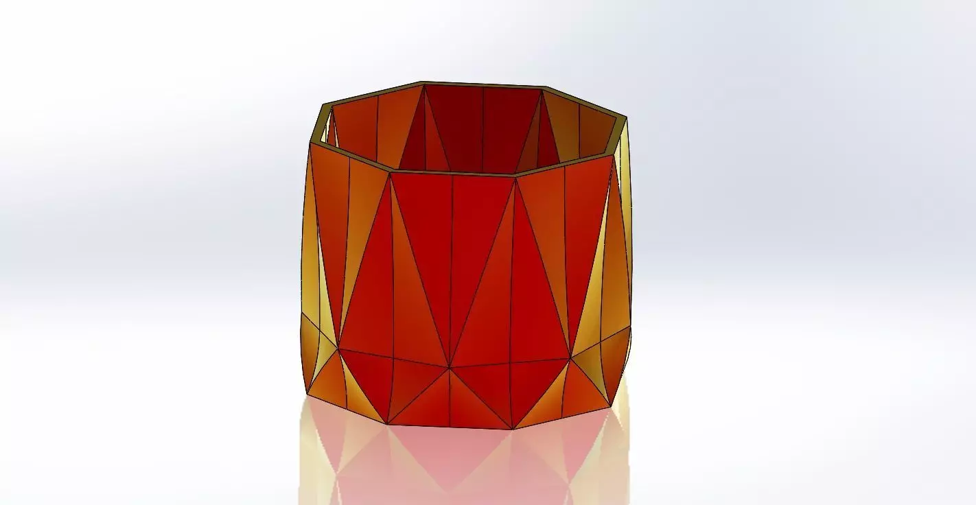 Geometric Planter 6 3D print model