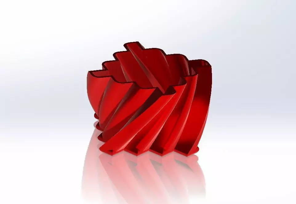 Geometric Planter 10 3D print model