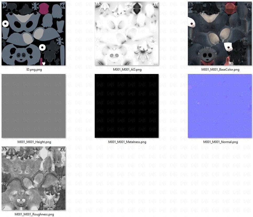 Mouse V01 Low-poly 3D model_46