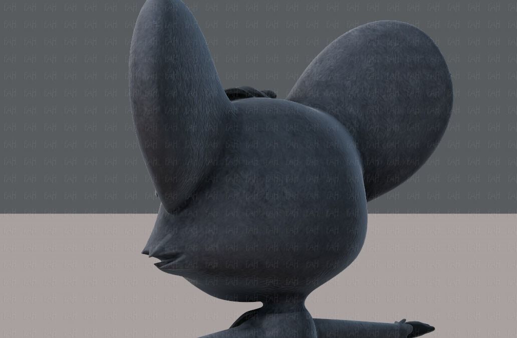 Mouse V01 Low-poly 3D model_22