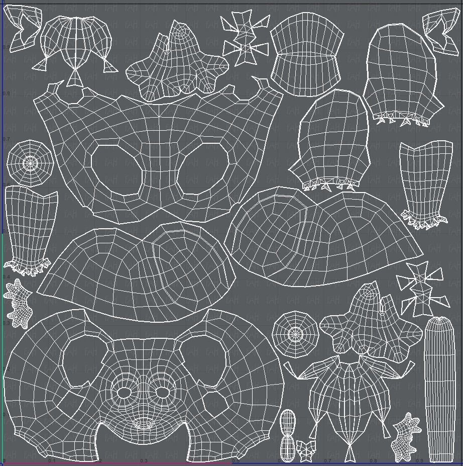 Mouse V01 Low-poly 3D model_45