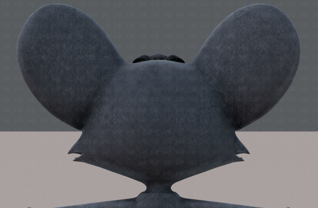 Mouse V01 Low-poly 3D model_21