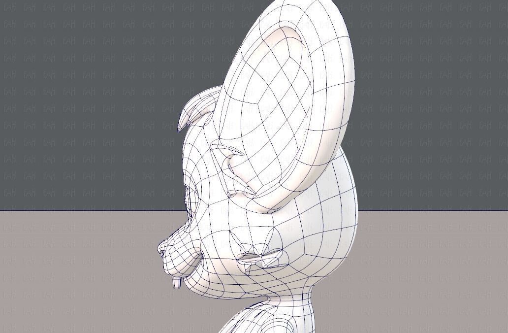 Mouse V01 Low-poly 3D model_31