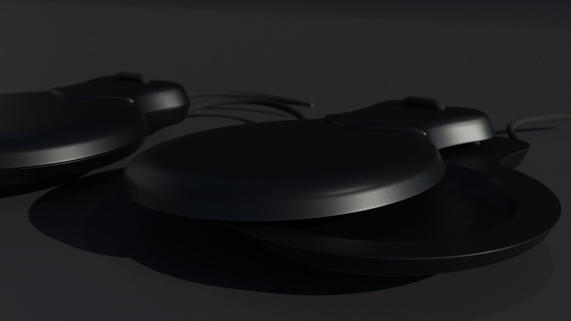 Castanets two headphones 3D model_8