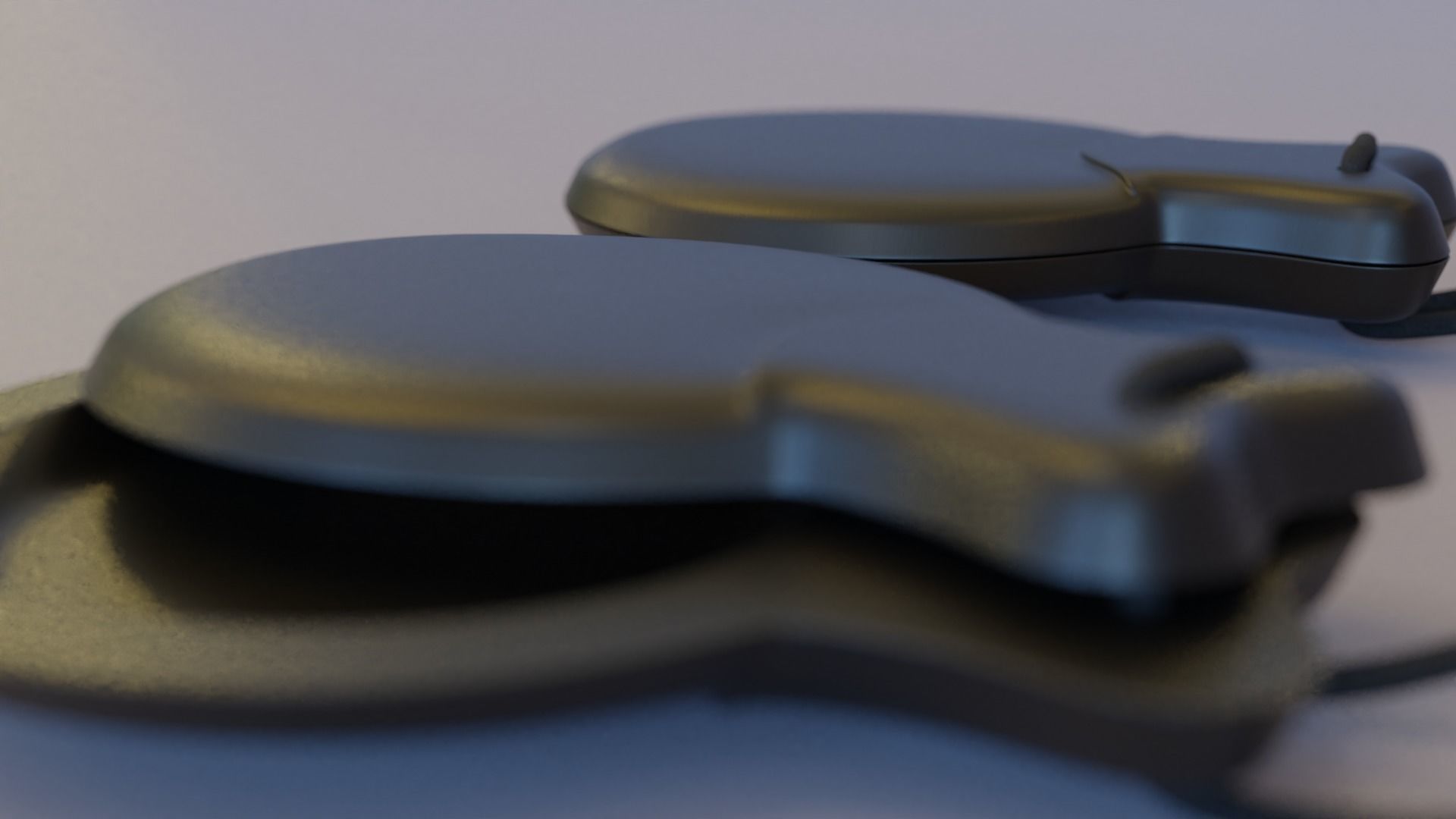 Castanets two headphones 3D model_14