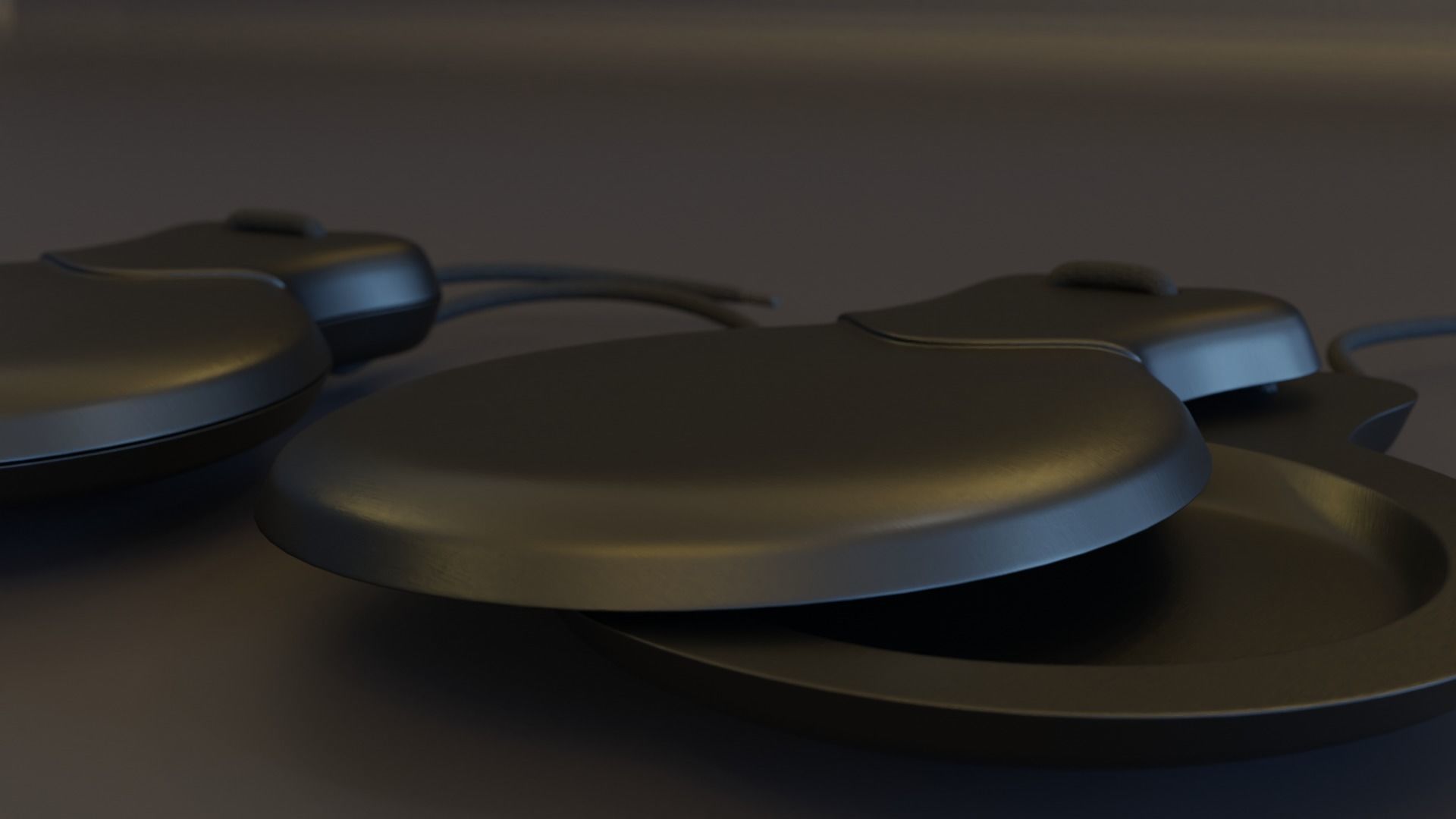 Castanets two headphones 3D model_11
