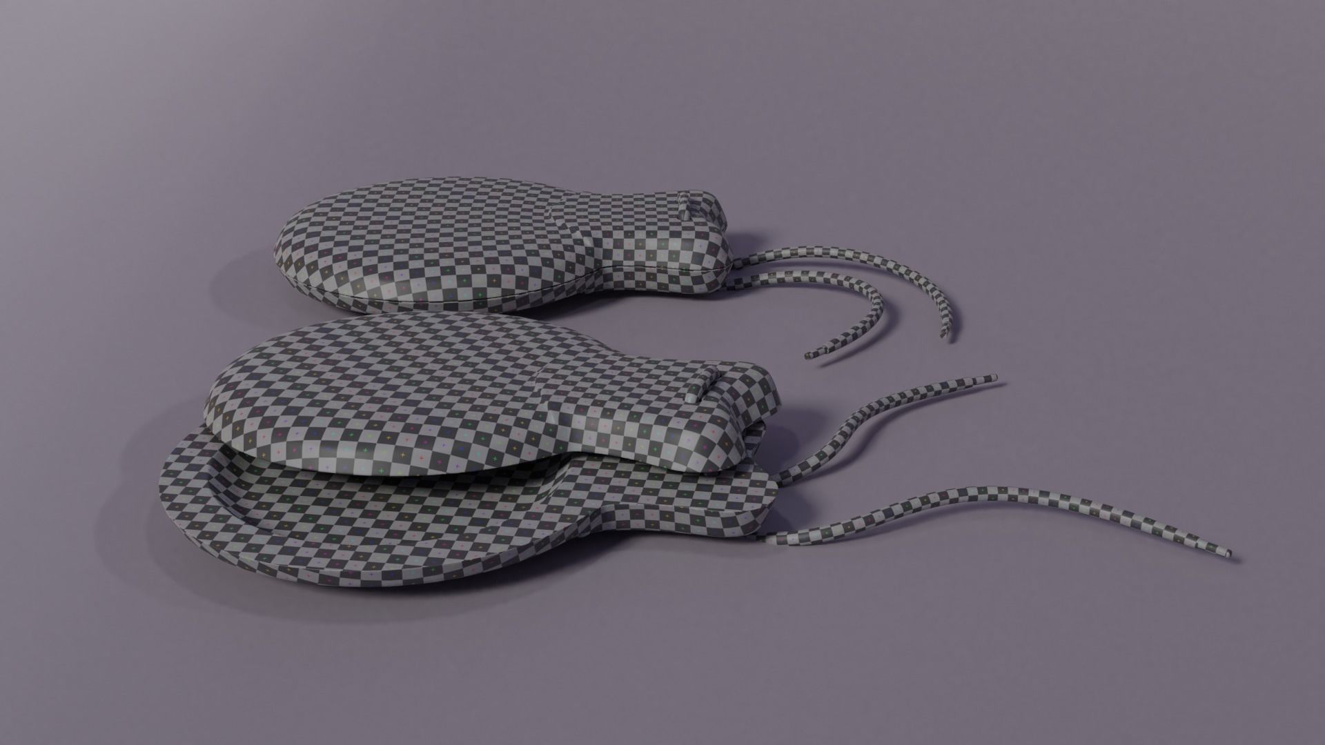 Castanets two headphones 3D model_18