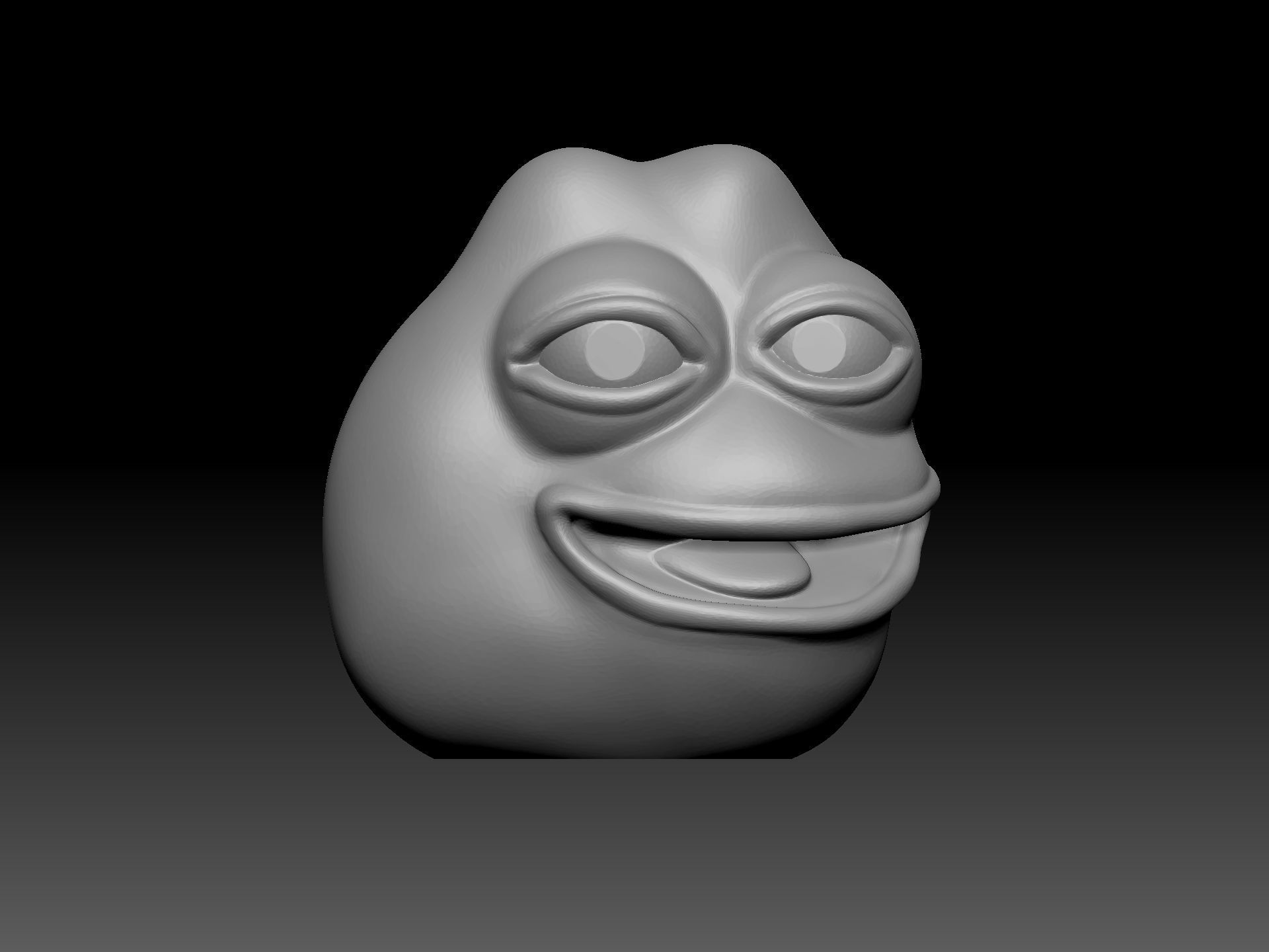 Pepe the Frog 3D print model_6