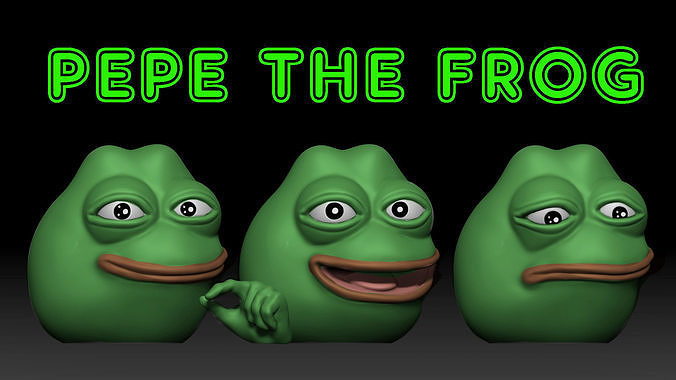 Pepe the Frog 3D print model