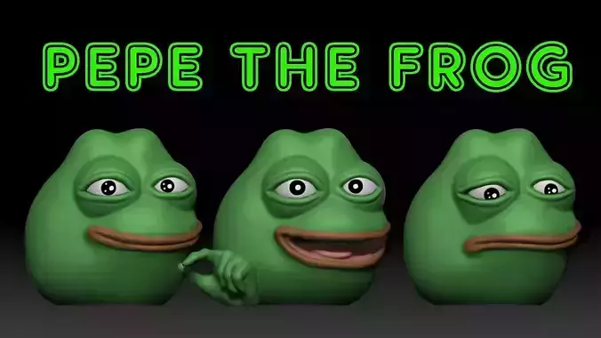 Pepe the Frog 3D print model