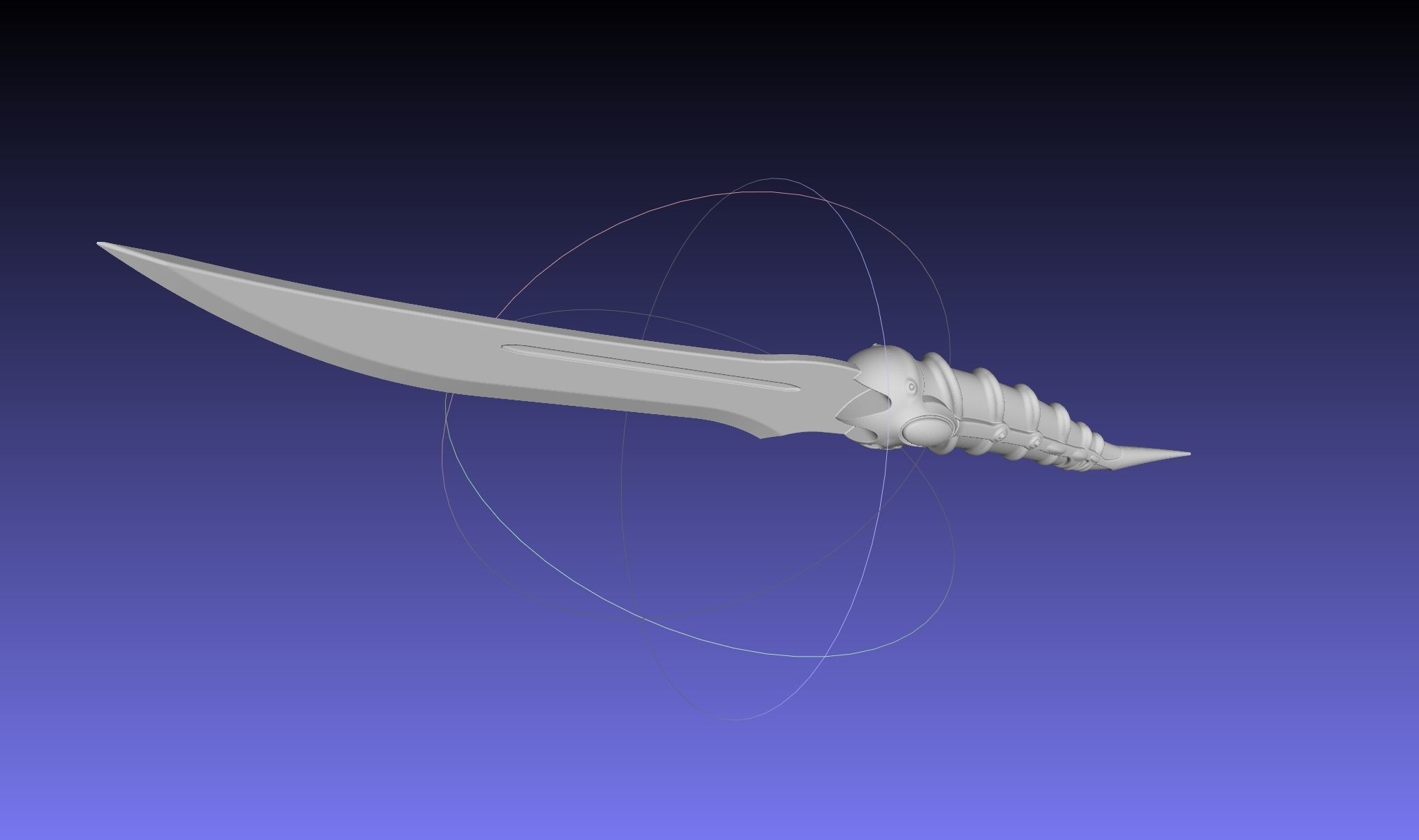 Game Of Thrones Catspaw Valyrian Steel Dagger Model 3D print model_4