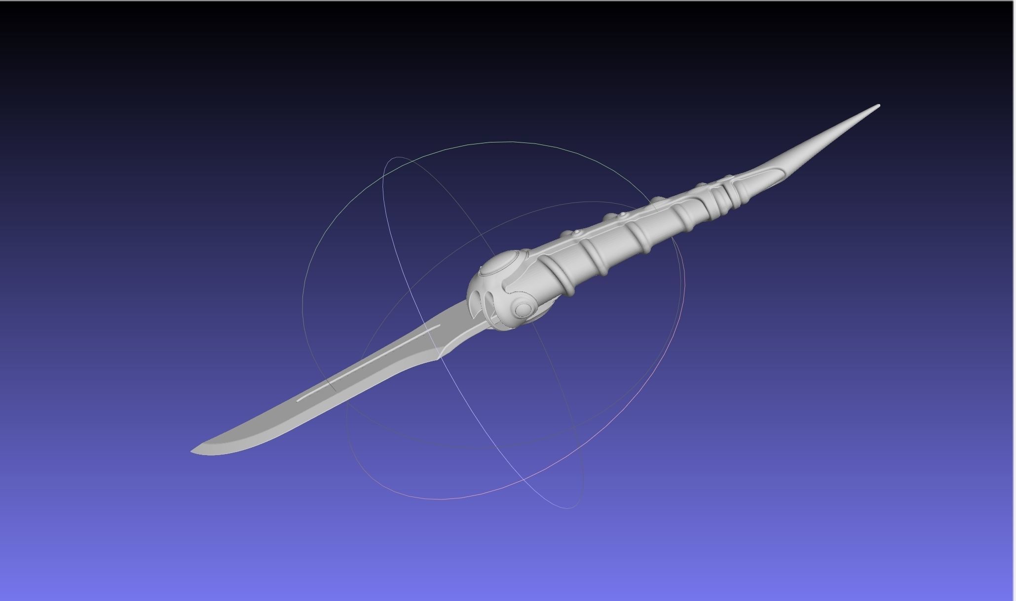Game Of Thrones Catspaw Valyrian Steel Dagger Model 3D print model_7