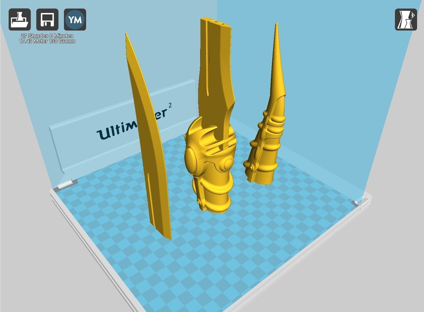 Game Of Thrones Catspaw Valyrian Steel Dagger Model 3D print model_73