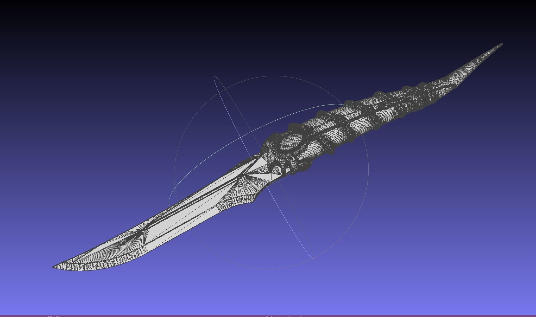 Game Of Thrones Catspaw Valyrian Steel Dagger Model 3D print model_17