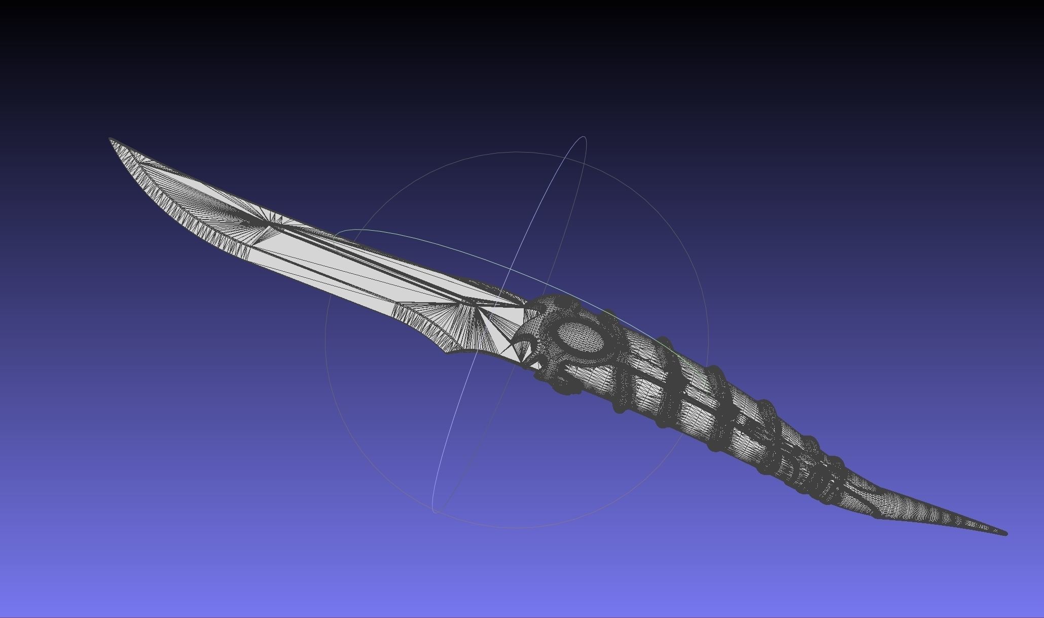 Game Of Thrones Catspaw Valyrian Steel Dagger Model 3D print model_37