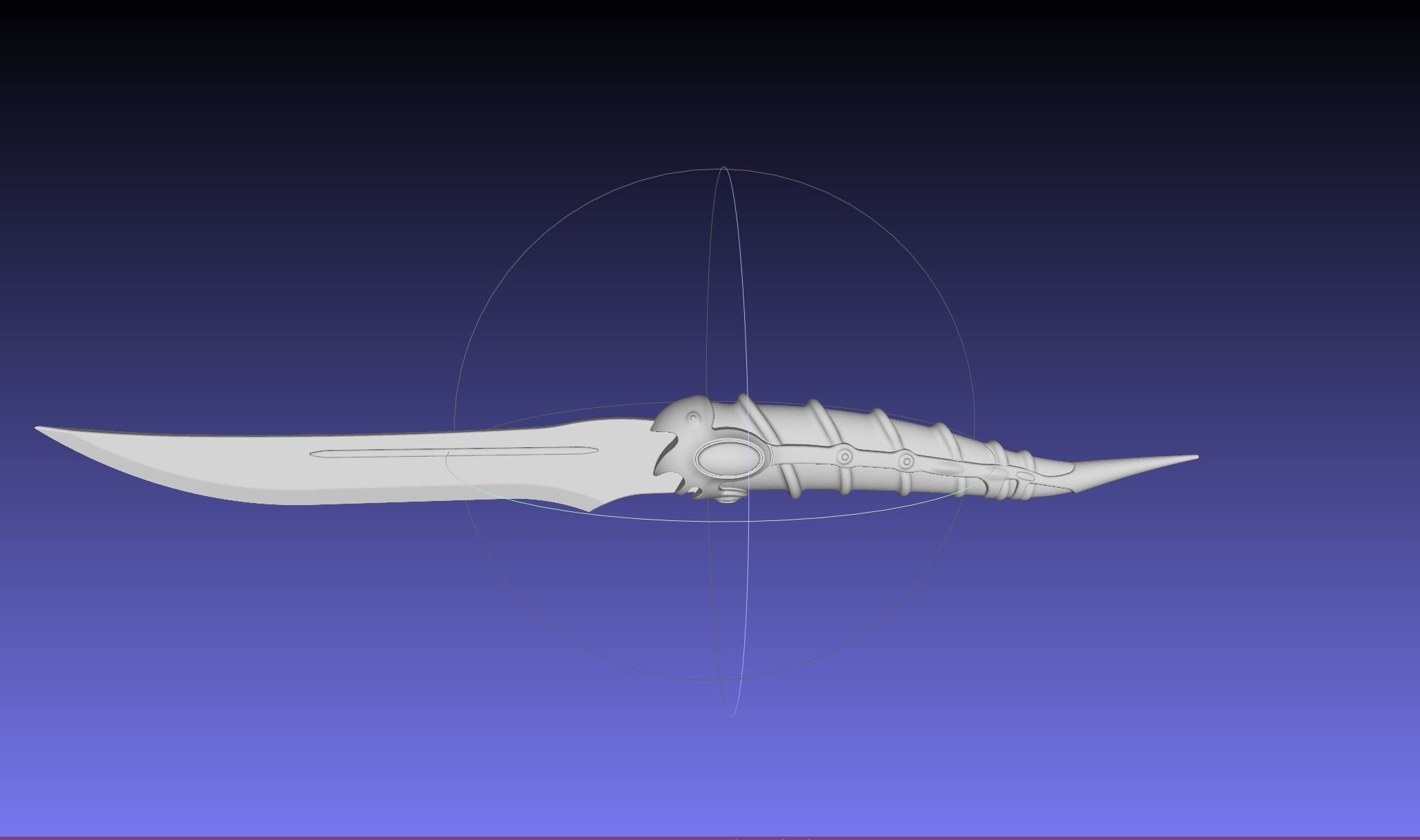 Game Of Thrones Catspaw Valyrian Steel Dagger Model 3D print model_40