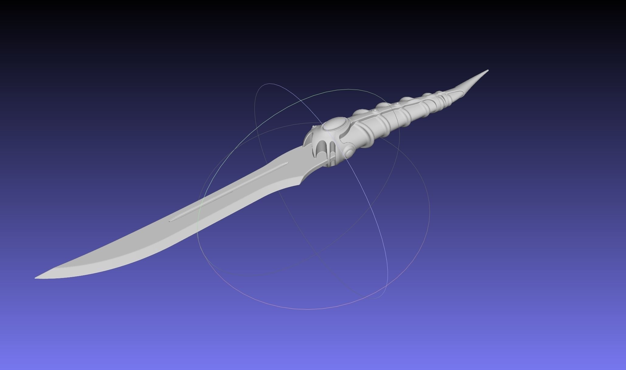 Game Of Thrones Catspaw Valyrian Steel Dagger Model 3D print model_10