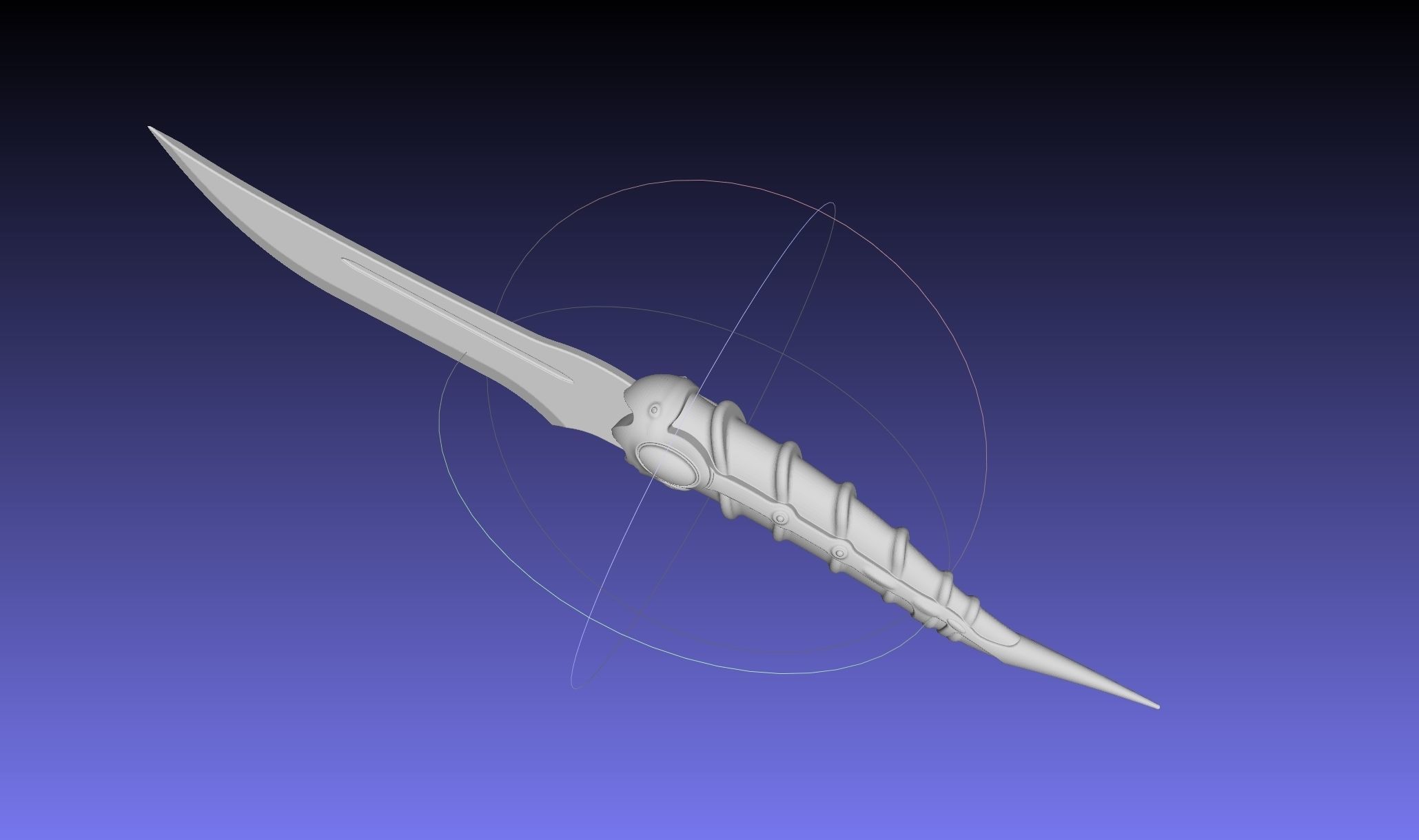 Game Of Thrones Catspaw Valyrian Steel Dagger Model 3D print model_43