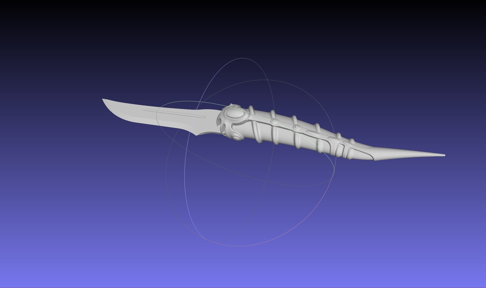 Game Of Thrones Catspaw Valyrian Steel Dagger Model 3D print model_22
