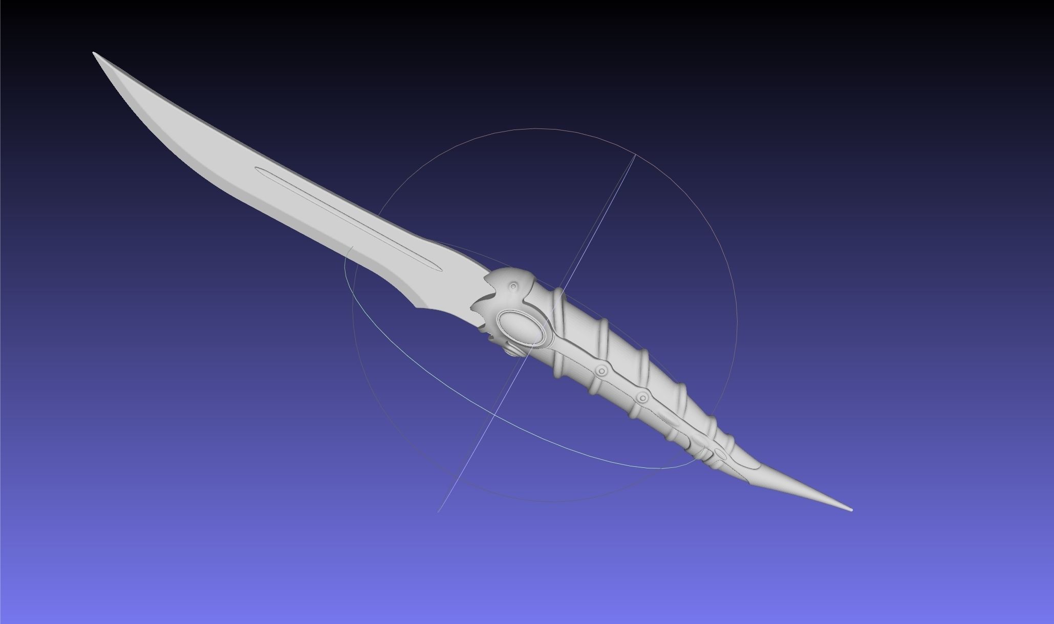 Game Of Thrones Catspaw Valyrian Steel Dagger Model 3D print model_45