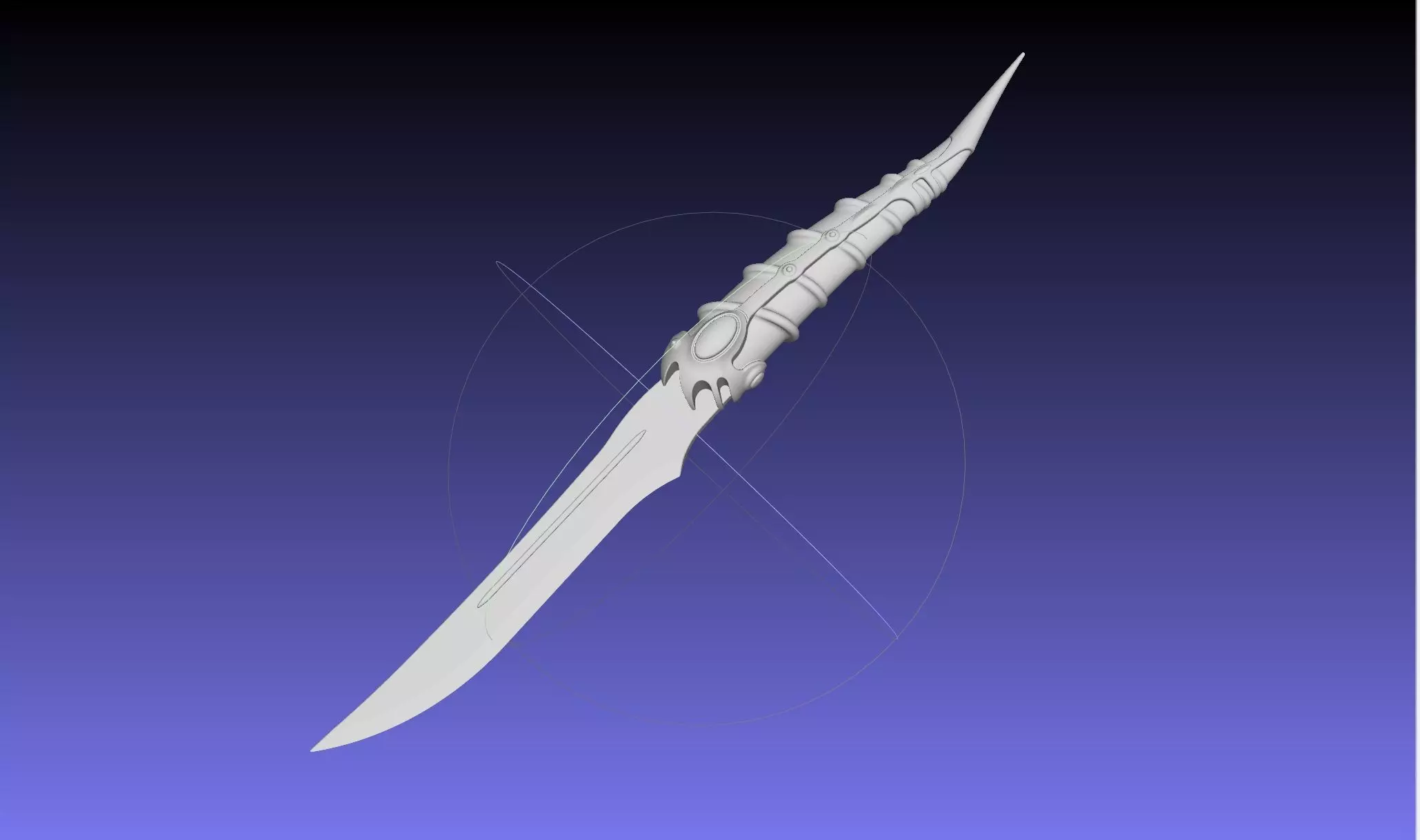 Game Of Thrones Catspaw Valyrian Steel Dagger Model 3D print model_0
