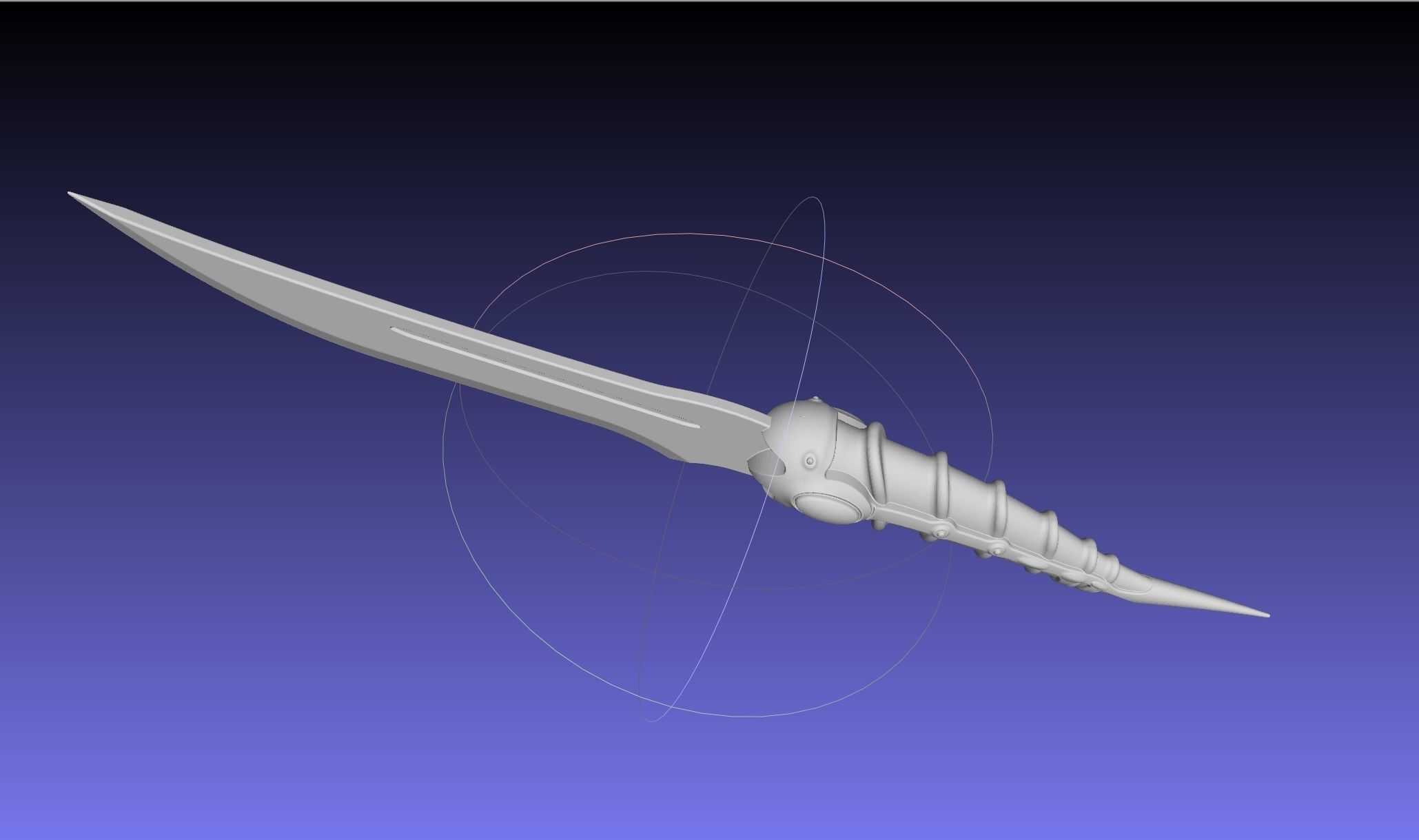 Game Of Thrones Catspaw Valyrian Steel Dagger Model 3D print model_49