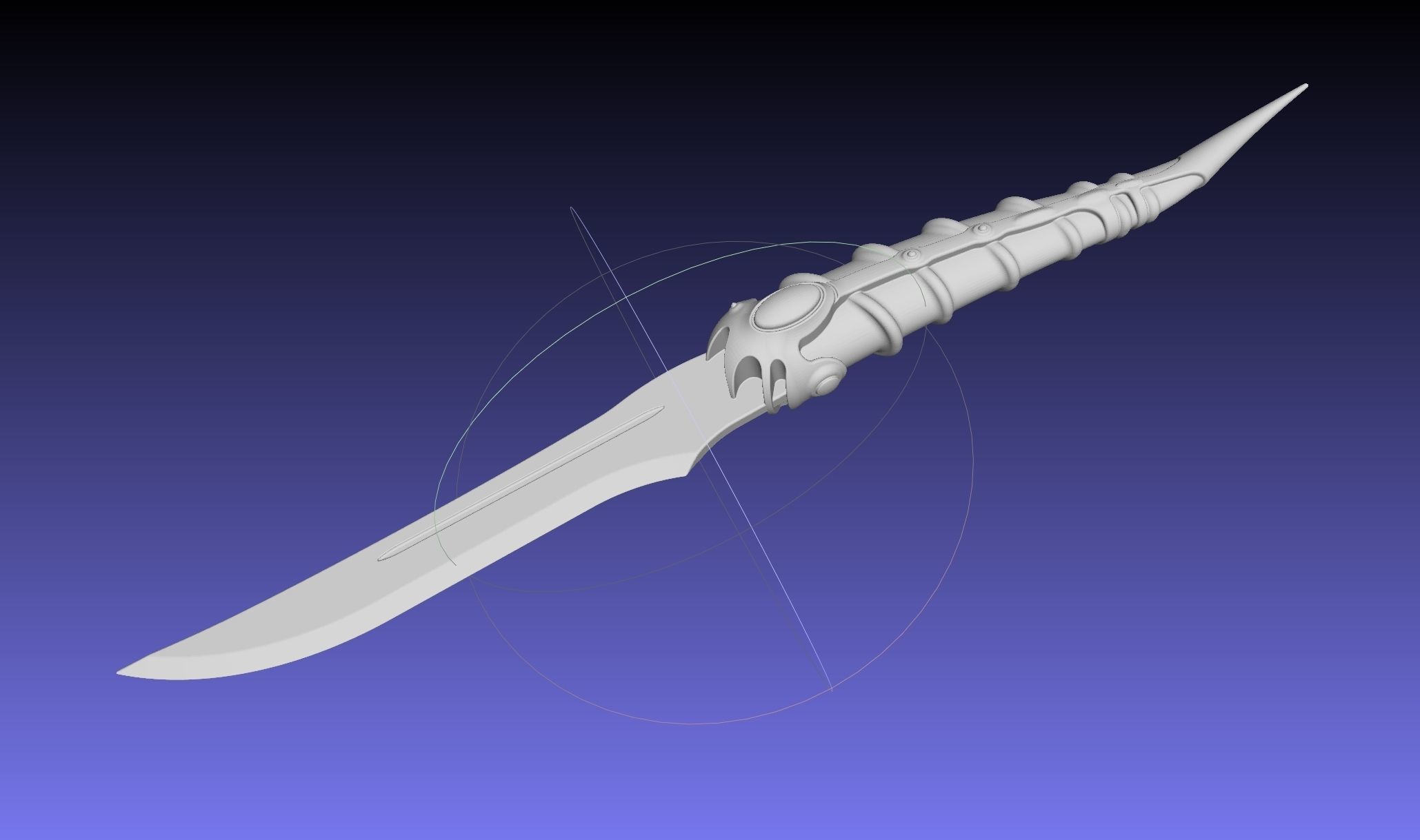 Game Of Thrones Catspaw Valyrian Steel Dagger Model 3D print model_6