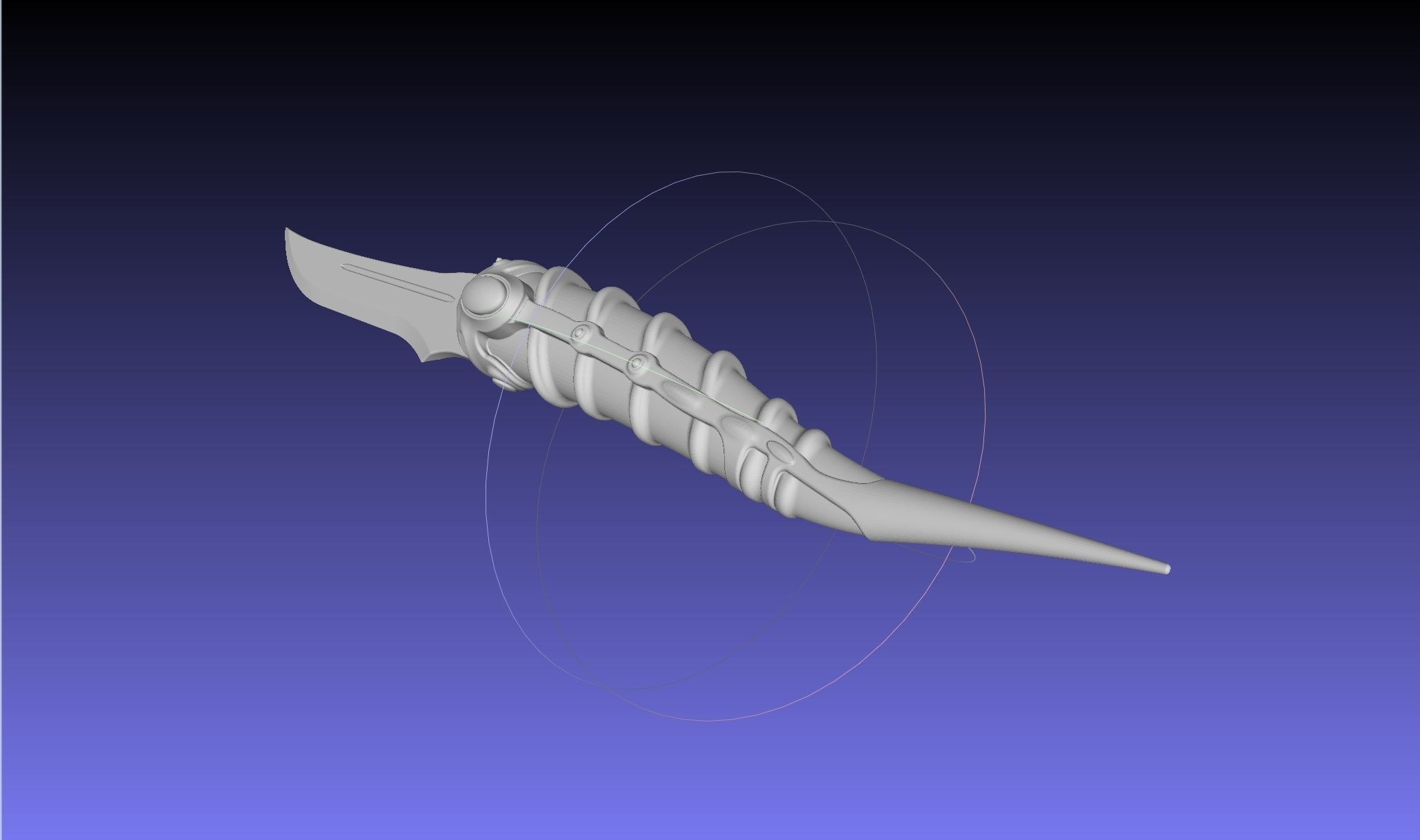 Game Of Thrones Catspaw Valyrian Steel Dagger Model 3D print model_33