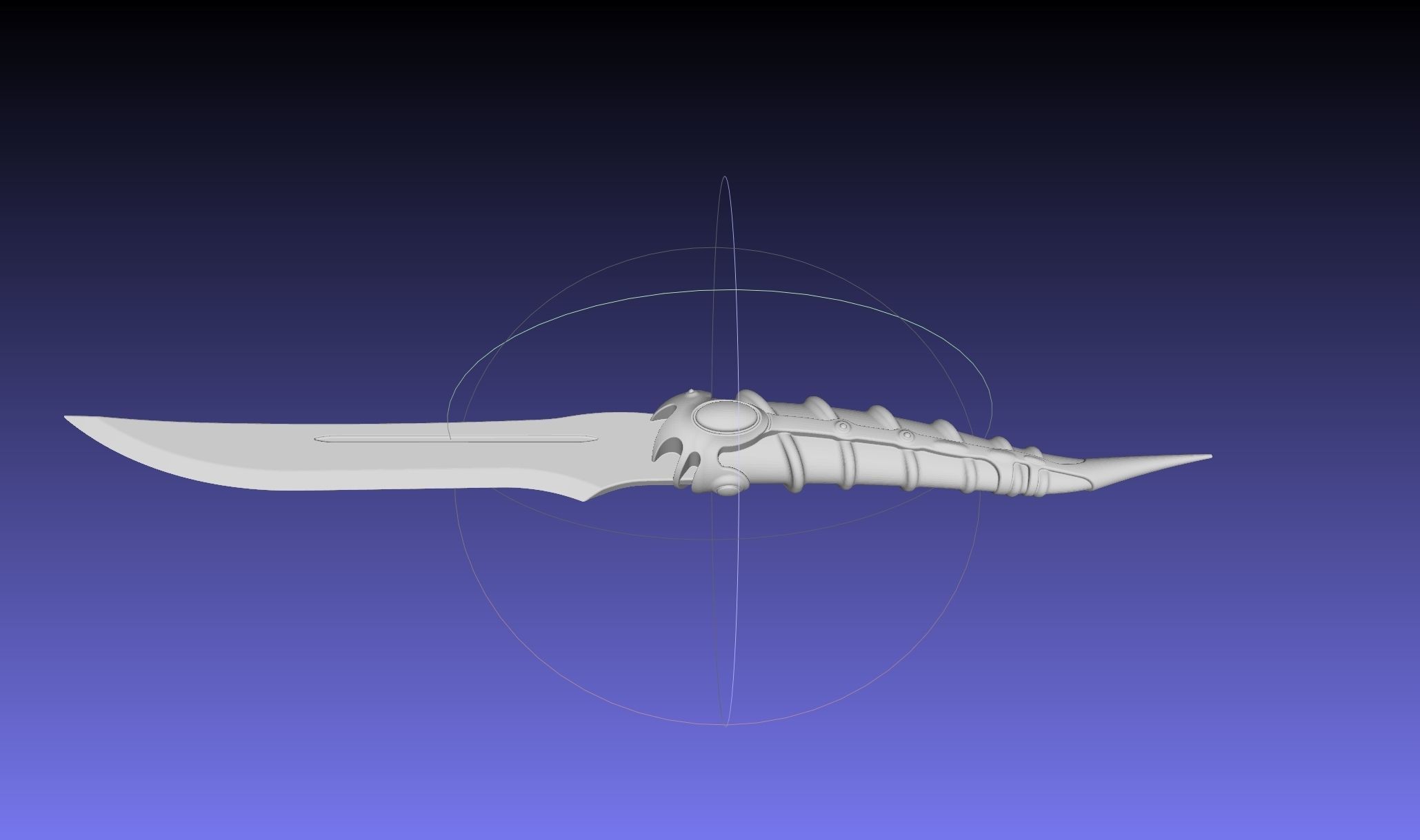 Game Of Thrones Catspaw Valyrian Steel Dagger Model 3D print model_39