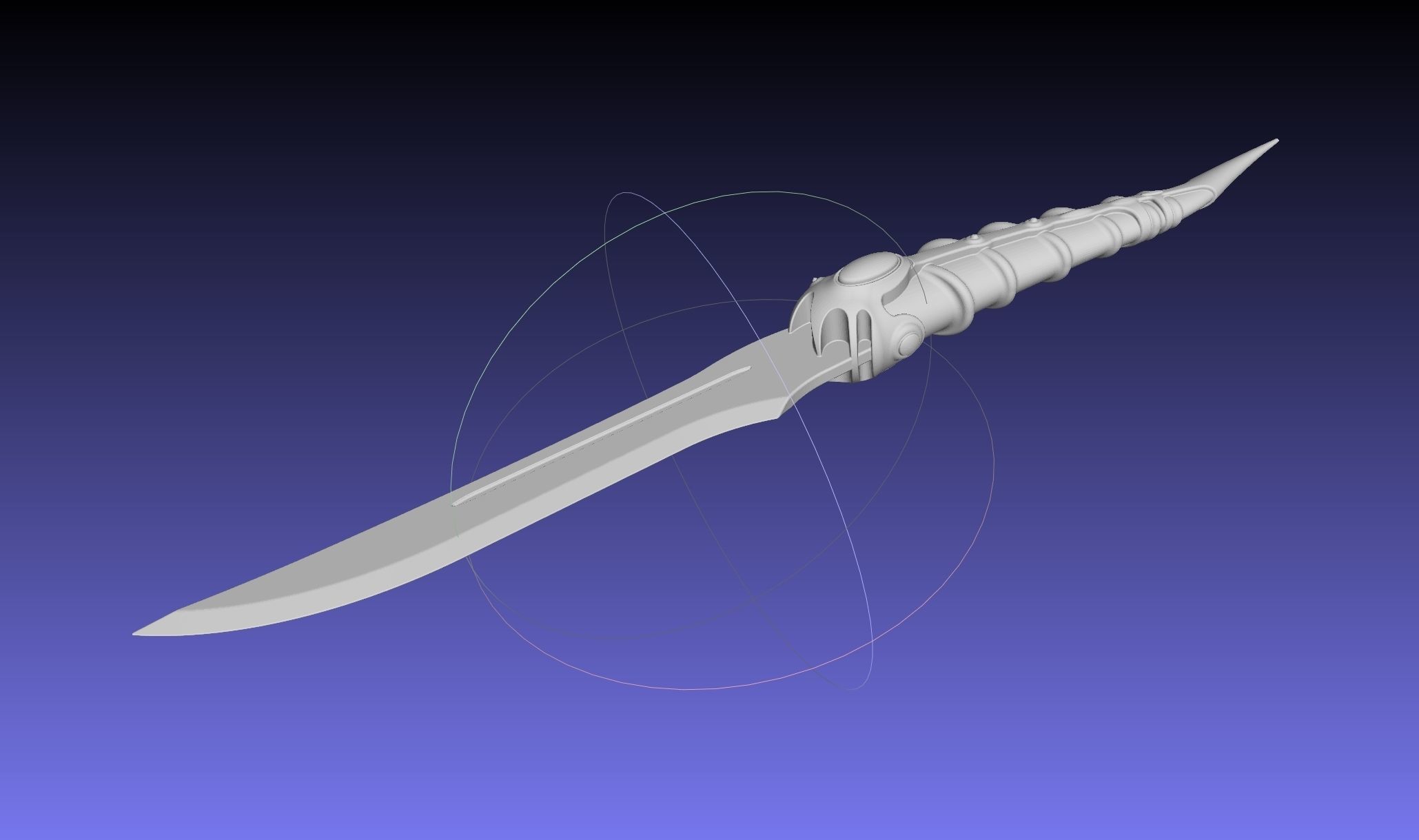 Game Of Thrones Catspaw Valyrian Steel Dagger Model 3D print model_2