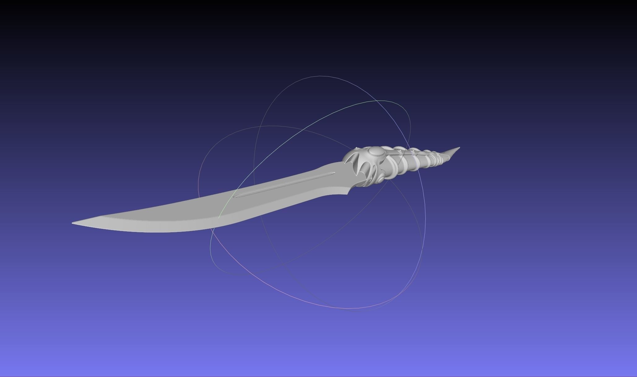 Game Of Thrones Catspaw Valyrian Steel Dagger Model 3D print model_5