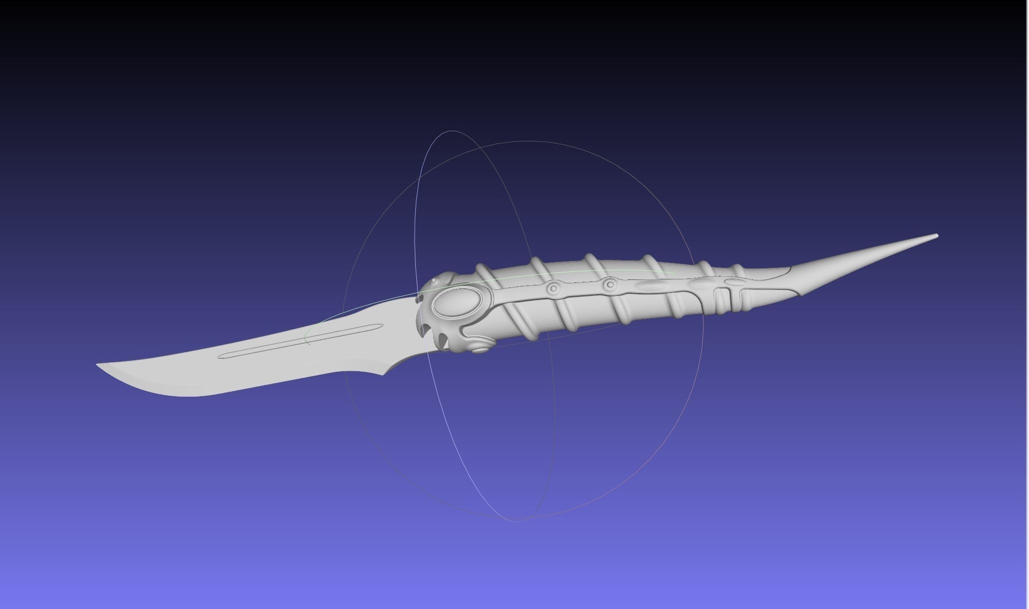 Game Of Thrones Catspaw Valyrian Steel Dagger Model 3D print model_14