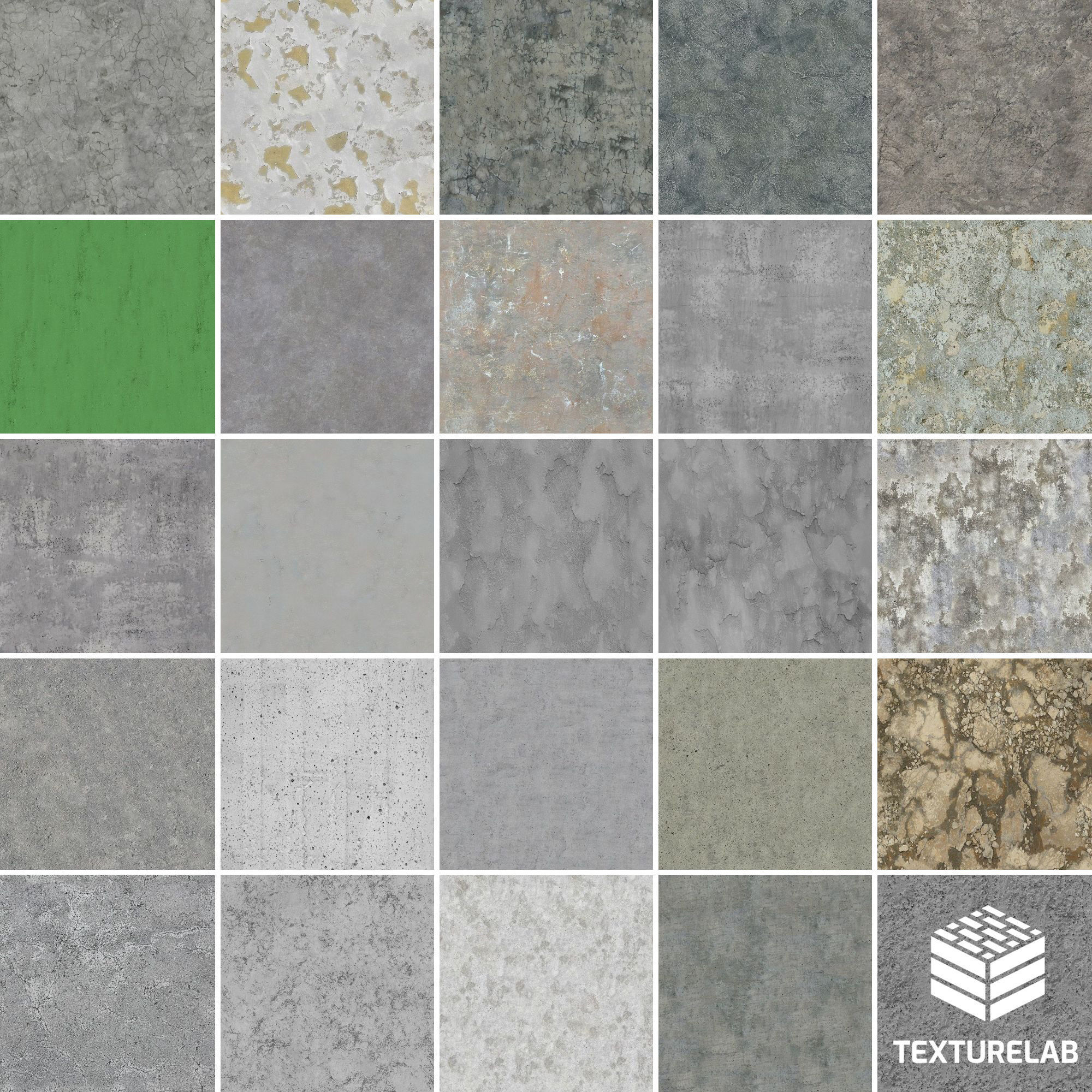25 PBR Concrete Textures 01 Texture_1