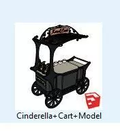 CARRETA cinderella cart Free 3D model