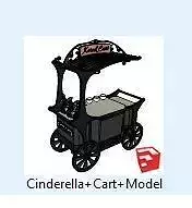 CARRETA cinderella cart Free 3D model