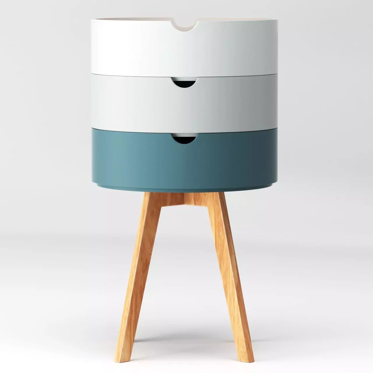 Cairn Bedside Table 3D model