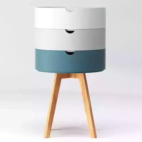 Cairn Bedside Table 3D model