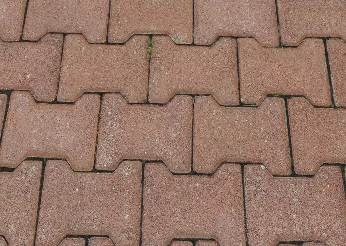 Pavestone brick paver in shape of square Texture