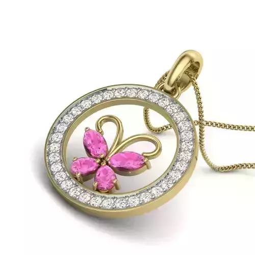 Women pendant 3dm render detail 3D print model 3D print model