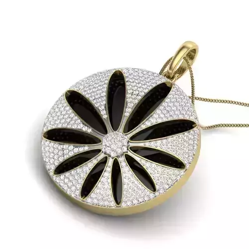 Women pendant 3dm render detail 3D print model