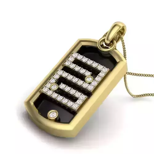 Women pendant 3dm render detail 3D print model