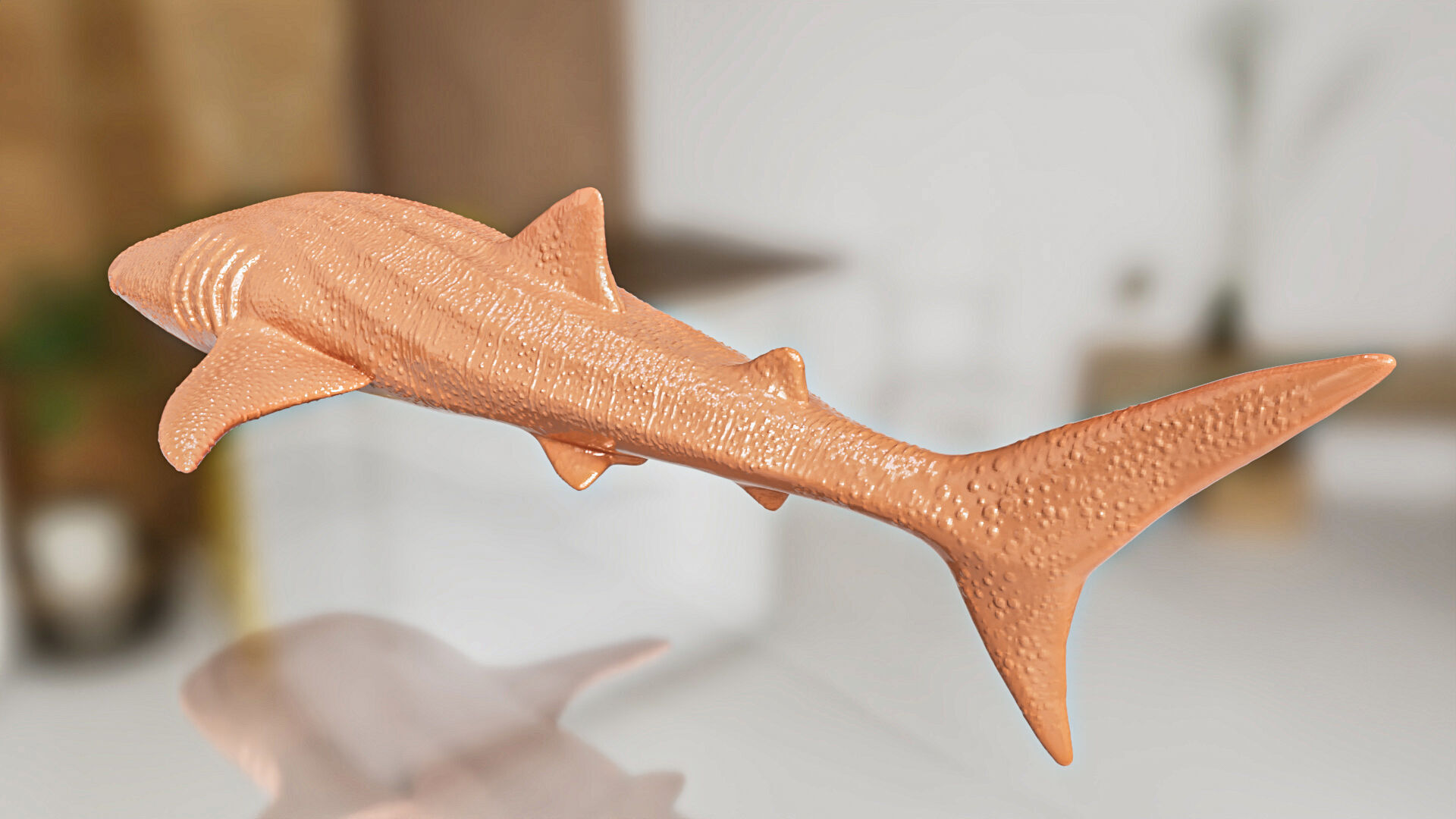 Realistic Whale Shark 3D print model_4