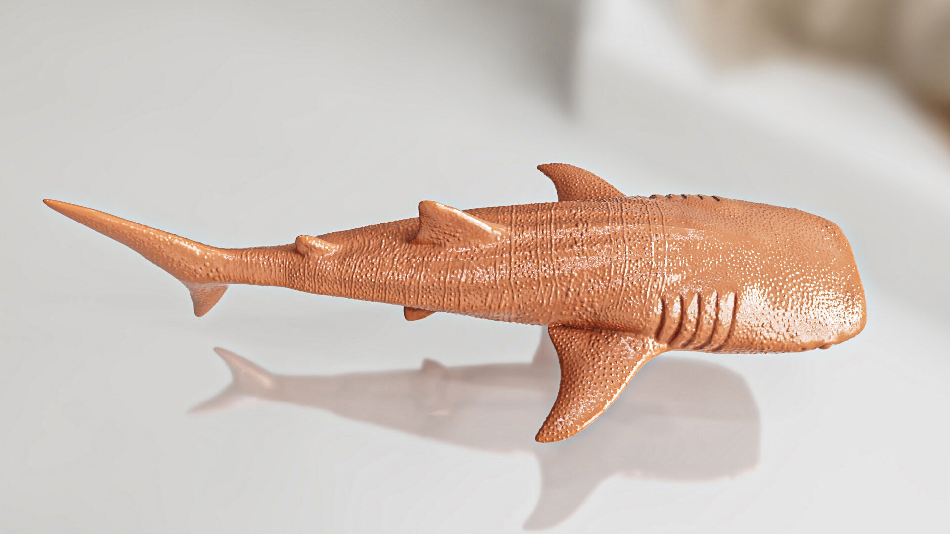 Realistic Whale Shark 3D print model_2