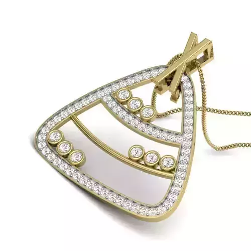 Women pendant 3dm render detail 3D print model