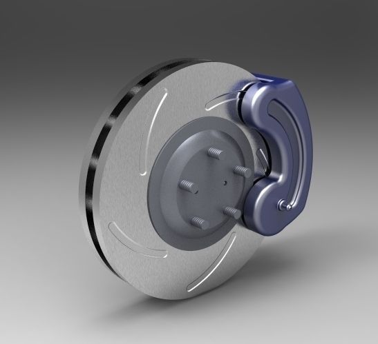 CyDesign Labs Passenger Car Components Challenge  SET 3 Free 3D model_2