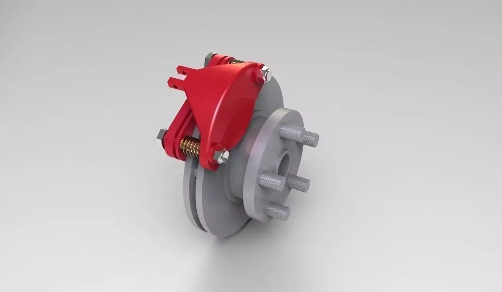 CyDesign Labs Passenger Car Components Challenge  SET 3 Free 3D model_0