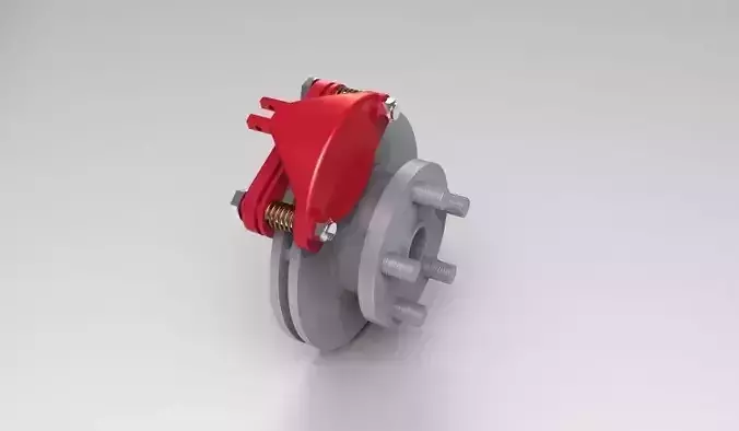 CyDesign Labs Passenger Car Components Challenge  SET 3 Free 3D model