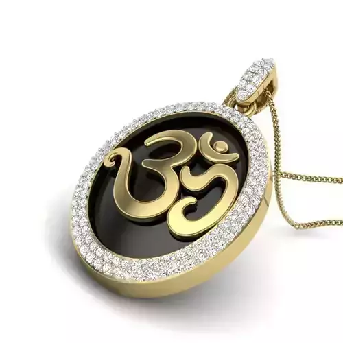 Spiritual pendant 3dm render detail 3D print model 3D print model