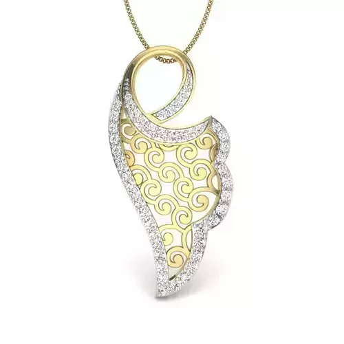 Women pendant 3dm render detail 3D print model 3D print model