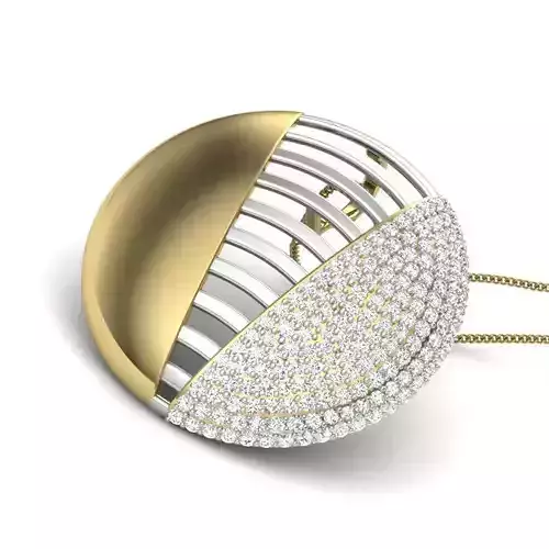 Women pendant 3dm render detail 3D print model